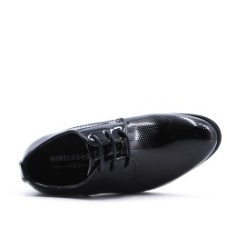 Child's derby in faux leather