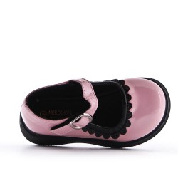 Child's derby in faux leather