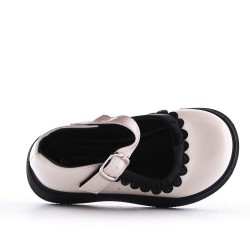 Child's derby in faux leather