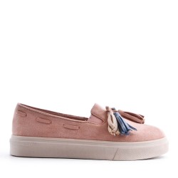 Basket material mix with lace for women