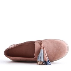 Basket material mix with lace for women