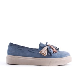 Basket material mix with lace for women