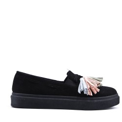Basket material mix with lace for women