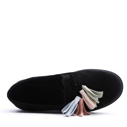 Basket material mix with lace for women