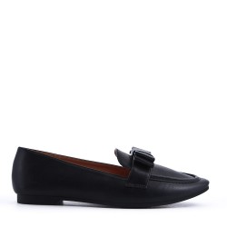 Ballerine confort en simili cuir