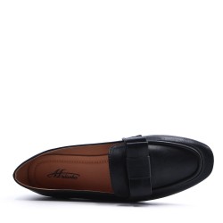 Ballerine confort en simili cuir