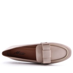 Ballerine confort en simili cuir