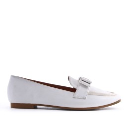 Ballerine confort en simili cuir