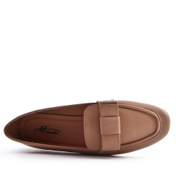 Ballerine confort en simili cuir