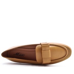 Ballerine confort en simili cuir