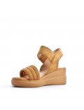 Faux suede sandal for women