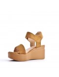 Faux suede sandal for women