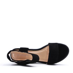 Faux suede sandal for women