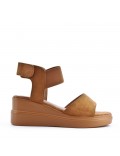 Faux suede sandal for women