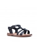 Girl's faux leather sandal