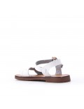 Girl's faux leather sandal