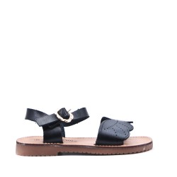 Sandale fille en simili cuir