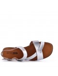 Grande Taille 38-43- Sandale en simili cuir