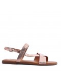 Grande Taille 38-43- Sandale en simili cuir