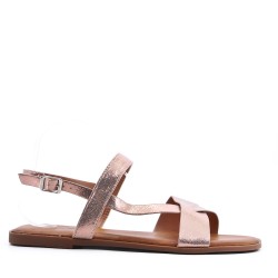 Large Size 38-43 - Faux leather sandal