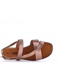 Grande Taille 38-43- Sandale en simili cuir