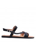 Grande Taille 38-43- Sandale en simili cuir