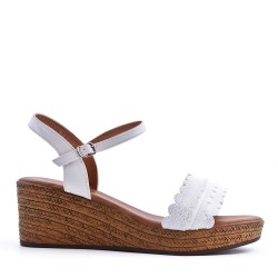 Large Size 38-43 - Faux leather sandal
