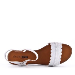 Large Size 38-43 - Faux leather sandal