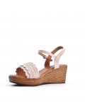 Grande Taille 38-43- Sandale en simili cuir