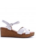 Grande Taille 38-43- Sandale en simili cuir