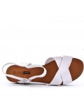 Grande Taille 38-43- Sandale en simili cuir