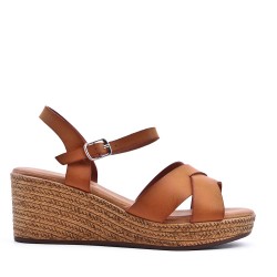 Large Size 38-43 - Faux leather sandal