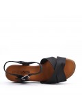 Grande Taille 38-43- Sandale en simili cuir