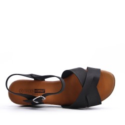 Large Size 38-43 - Faux leather sandal