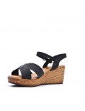 Grande Taille 38-43- Sandale en simili cuir