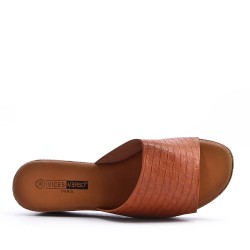 Large Size 38-43 - Faux leather sandal