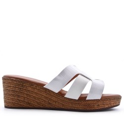 Large Size 38-43 - Faux leather sandal