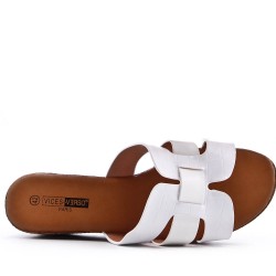 Large Size 38-43 - Faux leather sandal