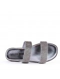 Big size 41-44 -Faux leather sandal