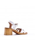 Big size 41-44 -Faux leather heeled sandal