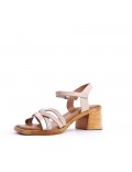 Big size 41-44 -Faux leather heeled sandal