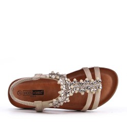 Large Size 38-43 - Faux leather sandal