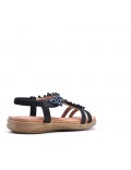 Large Size 38-43 - Faux leather sandal