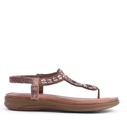 Large Size 38-43 - Faux leather sandal