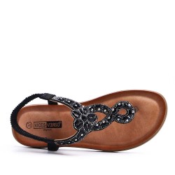 Large Size 38-43 - Faux leather sandal