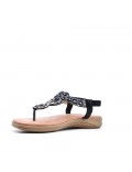 Large Size 38-43 - Faux leather sandal