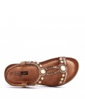 Grande Taille 38-43- Sandale en simili cuir