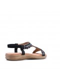 Large Size 38-43 - Faux leather sandal