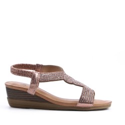 Large Size 38-43 - Faux leather sandal