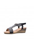 Grande Taille 38-43- Sandale en simili cuir